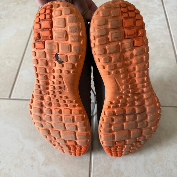 Women's Nike Running Shoes, Size 11, Gray Orange, 616684-003 - Picture 6 of 9